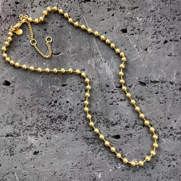 Madewell Ball Chain Necklace - Picture 2 of 5